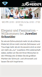 Mobile Screenshot of juwelier-schneider.at